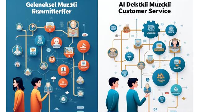 Geleneksel ve AI Destekli Müşteri Hizmetleri Karşılaştırması